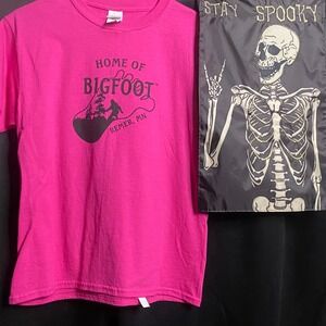 Gildan Bigfoot T-Shirt Remer MN‎ Souvenir Graphic Tee Youth L